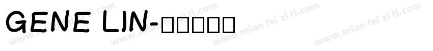 GENE LIN字体转换